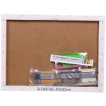 Алмазная мозаика на подрамнике с полным заполнением «МИР ЯРКИХ КРАСОК», поле подсолнухов, 30*40см