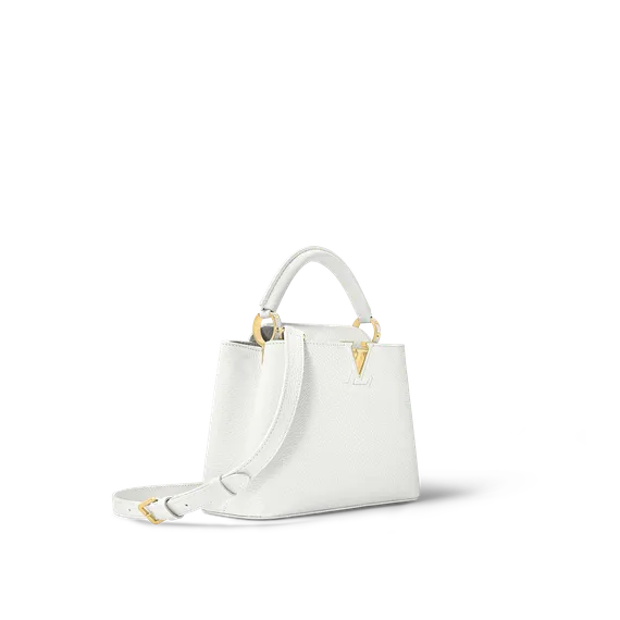 Сумка Louis Vuitton Capucines BB белый