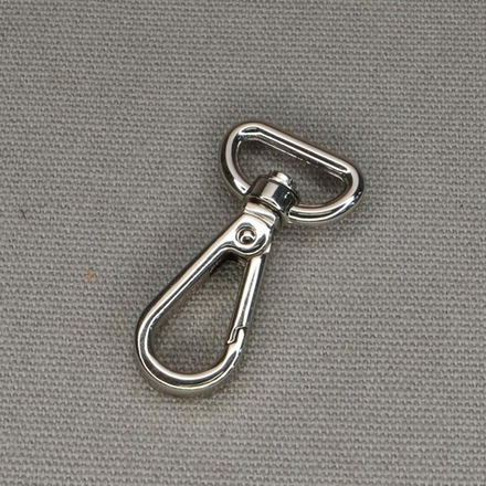 Карабин никель 17 / 20мм