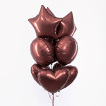 Круг 18" Шоколадный, Сатин Fm