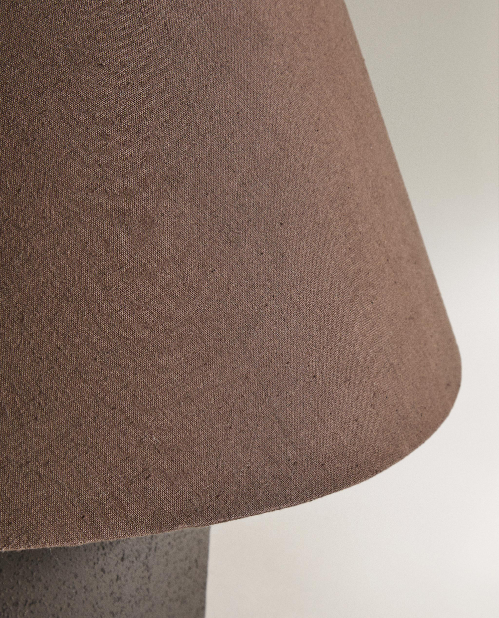 Zara Home Настольная лампа, цвет коричневый, 33 см