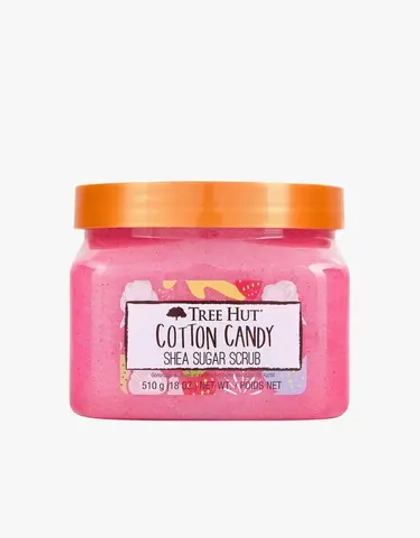 Скраб для тела Tree Hut Cotton Candy Shea Sugar Scrub 510 г.