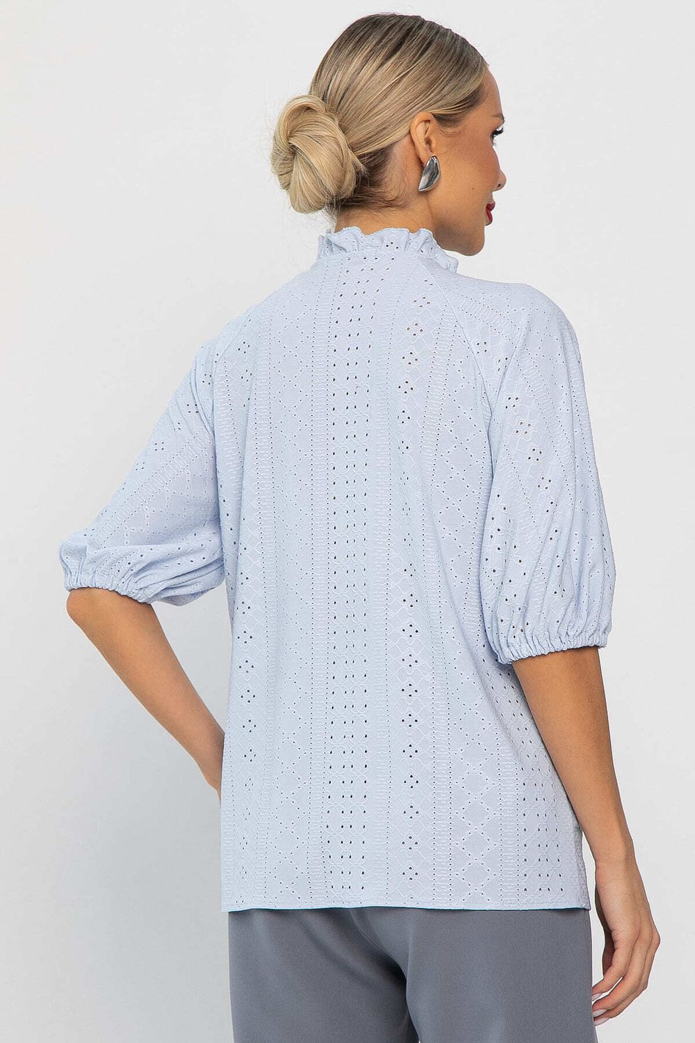 Блуза Люция (голубая) Б14289-45М LT Collection