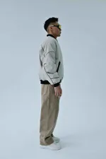 Бомбер VNVA бежевый