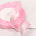 Лента Атласная 1,2см х 28м Сатин (Розовый)