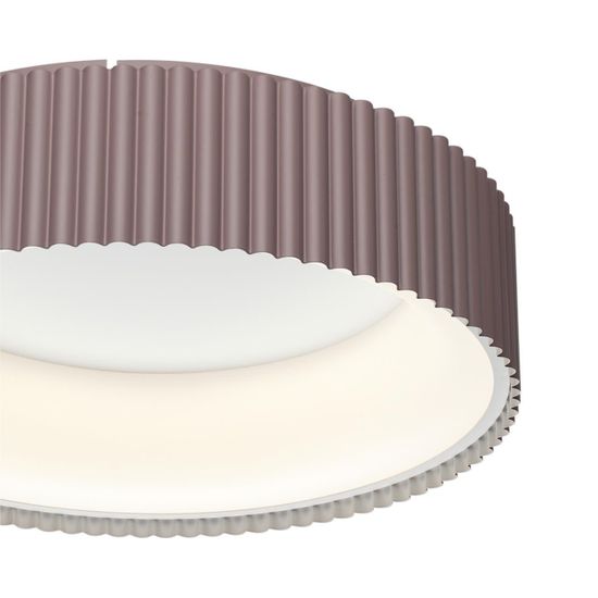 7714/56L AVRA LED SN 033 Светильник металл/акрил/белый/мокко LED 56Вт 3000-6500К D460 IP20 пульт ДУ SHARMEL