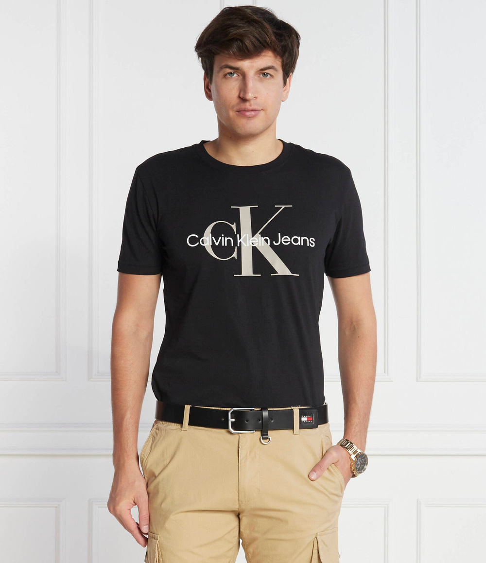Футболка CALVIN KLEIN JEANS - черный(J30J320806)