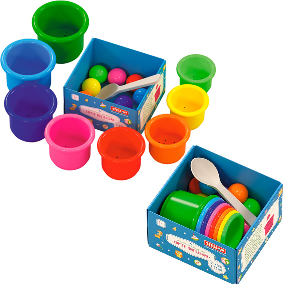 Логич.игрушка Монтессори сортер 02180