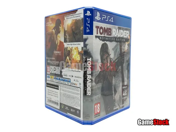 PS4 Tomb Raider: Definitive Edition (Б/У, Полностью на русском языке, CUSA-00109)