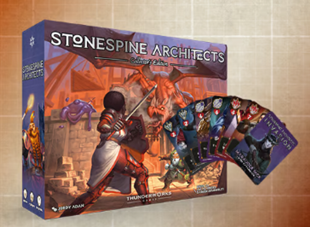 Stonespine Architects: Invasion - настольная игра