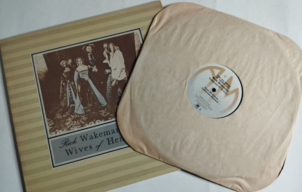 Винтажная виниловая пластинка LP Rick Wakeman The Six Wives Of Henry VIII (USA 1974)