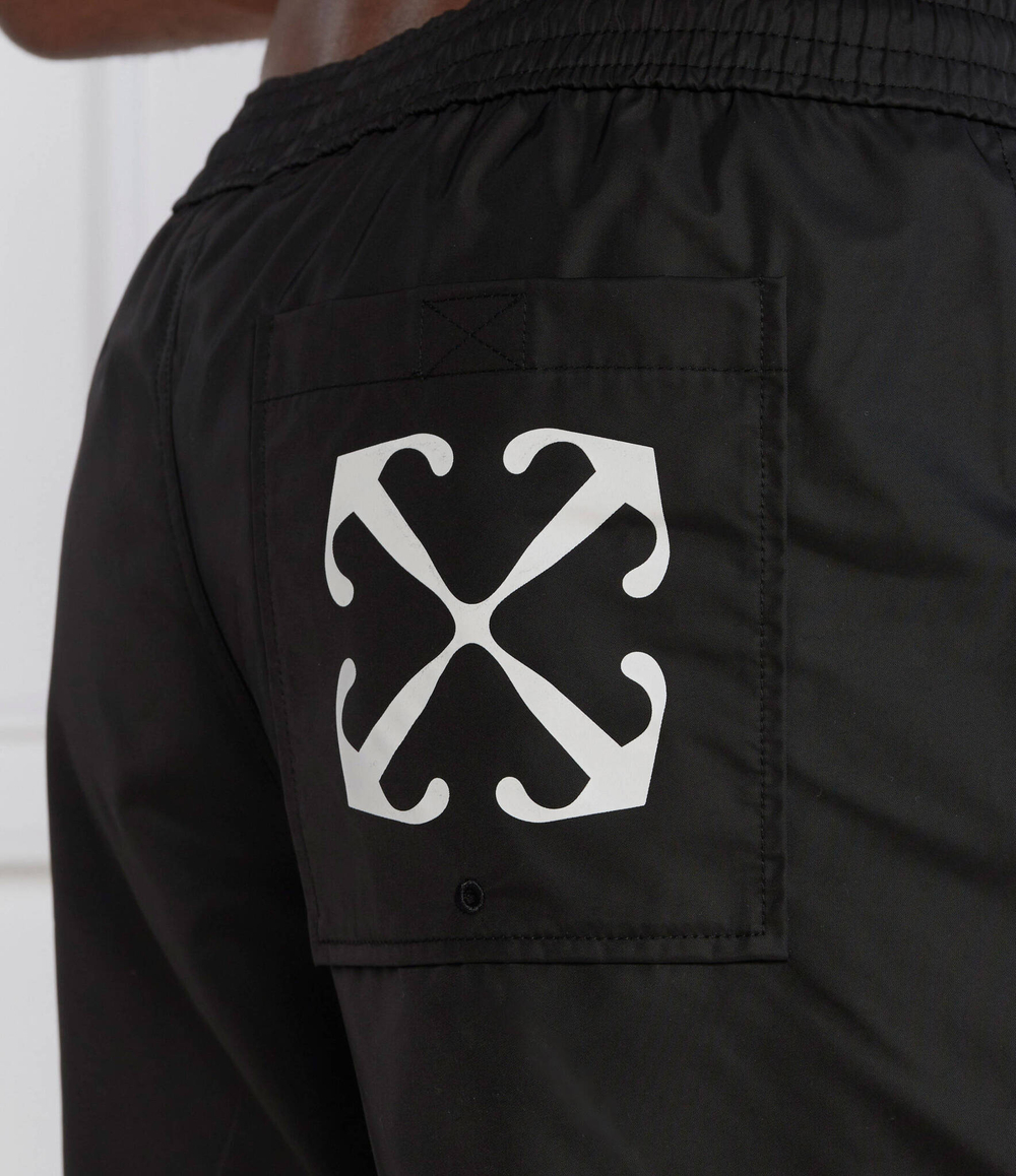 Шорты для плавания OFF-WHITE - черный(OMFD008F 23FAB003)
