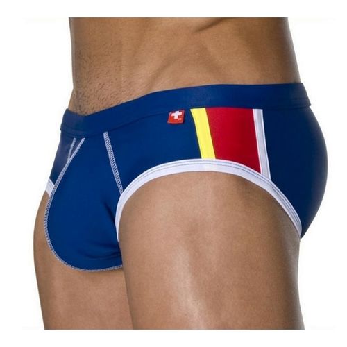 Мужские плавки брифы синие Andrew Christian Swim Brief