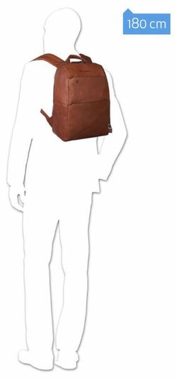 Рюкзак Piquadro Black Square светло-коричневый из кожи (CA3214B3/CU)