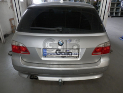 Фаркоп оцинкованный Galia B022C для BMW 5-Series E60 седан / E61 универсал 2003-2010(паспорт и сертификат в комплекте)(без электрики)