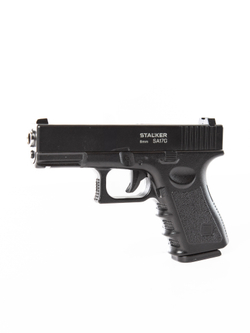 Пистолет пневм. Stalker SA17G Spring (аналог Glock 17), к.6мм,мет.корпус, маг.11шар