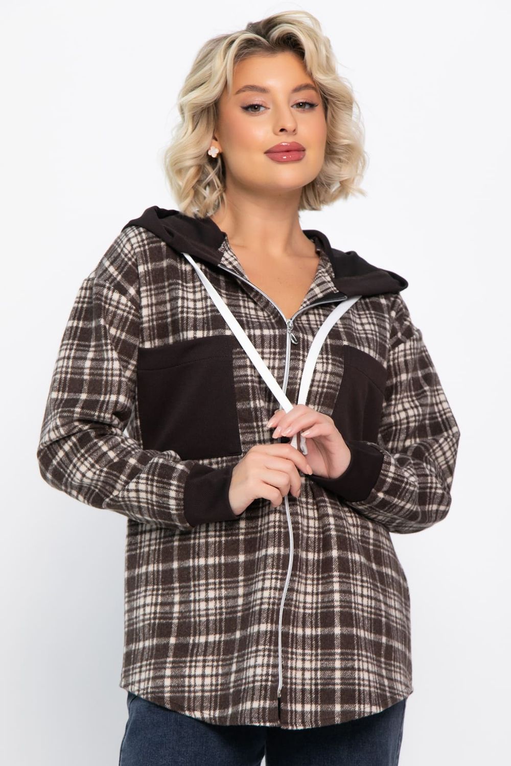 Рубашка Больше чем стиль (коричневая) Б14735-50М LT Collection