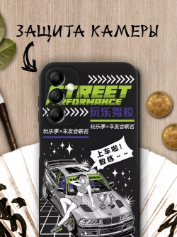 Чехол на Samsung A14 с 3D принтом