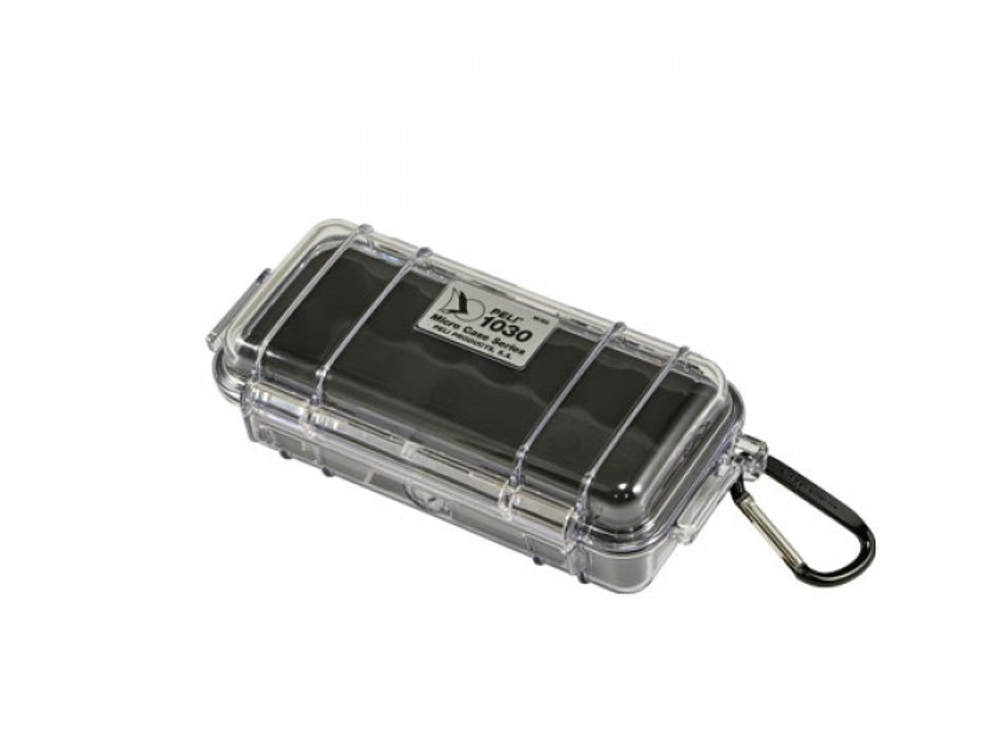 Защитный кейс Peli™ 1030 прозрачный с черной вставкой