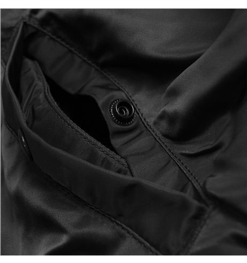 Куртка короткая зимняя Alpha N-2B Flight Jacket (черная - black)