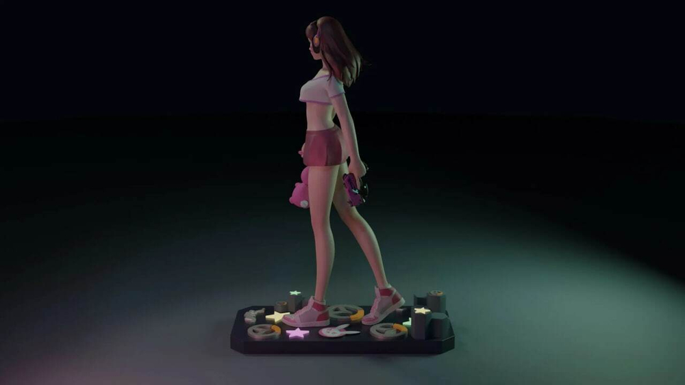 Фигурка Дива D.Va Hana Song Overwatch