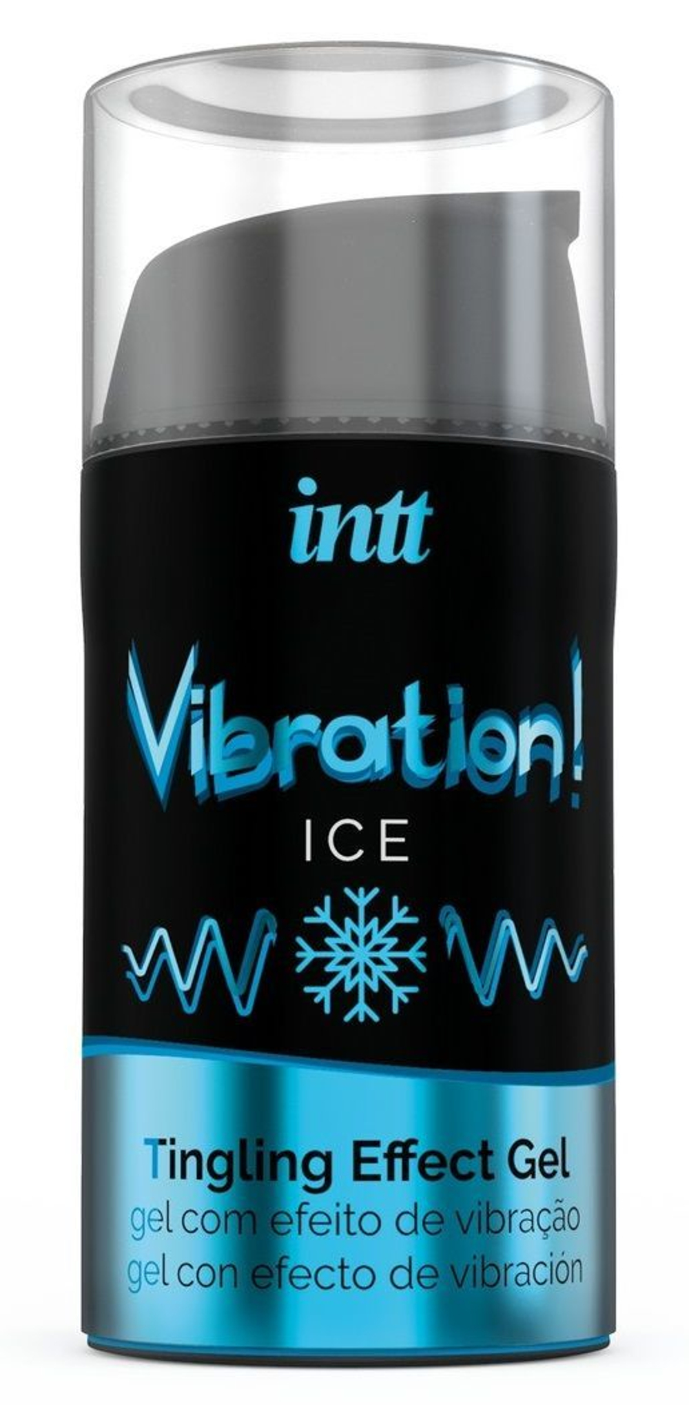 Возбуждающий гель INTT Vibration! Ice – эффект вибрации, 15 мл