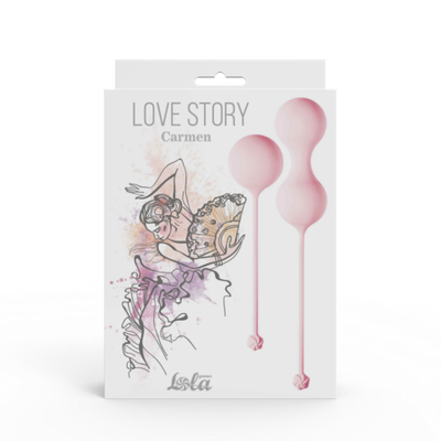 Набор вагинальных шариков Love Story Carmen Tea Rose 3011-01lola