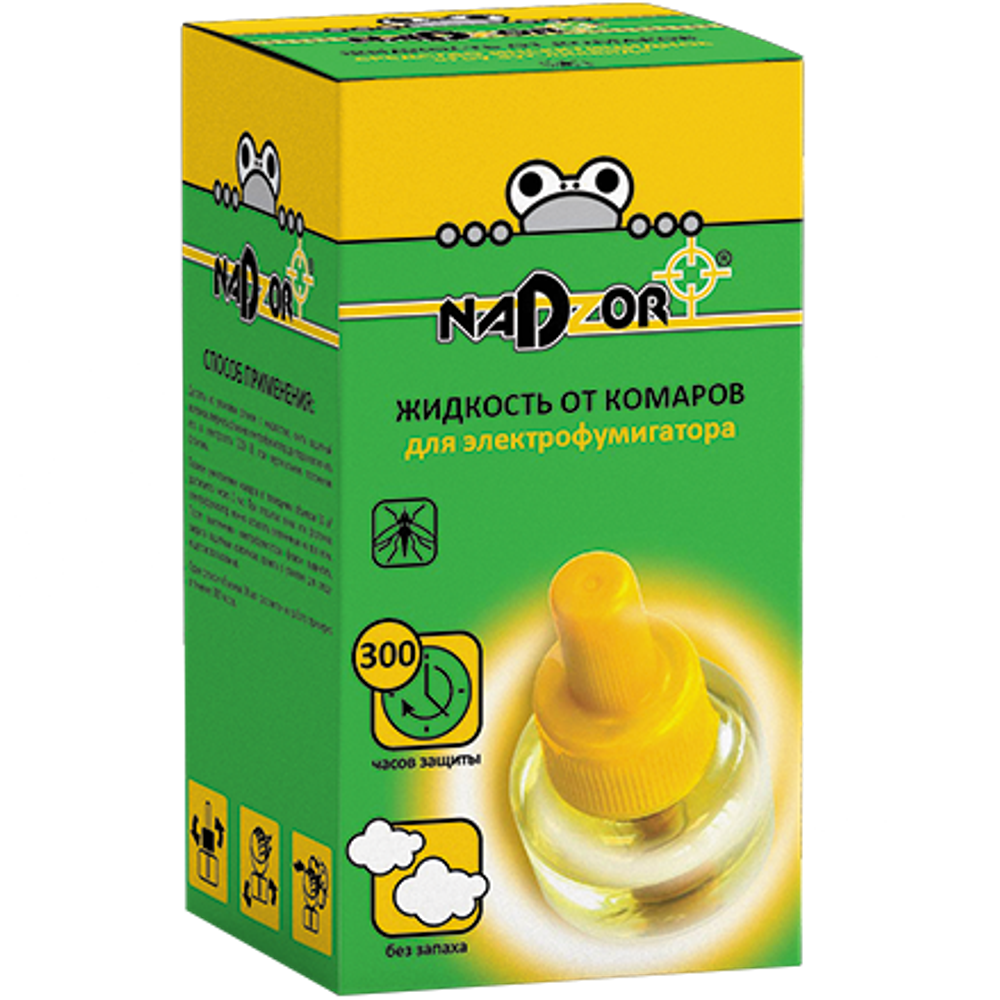 Жидкость от комаров, без запаха, 30мл, Nadzor, IKL001K