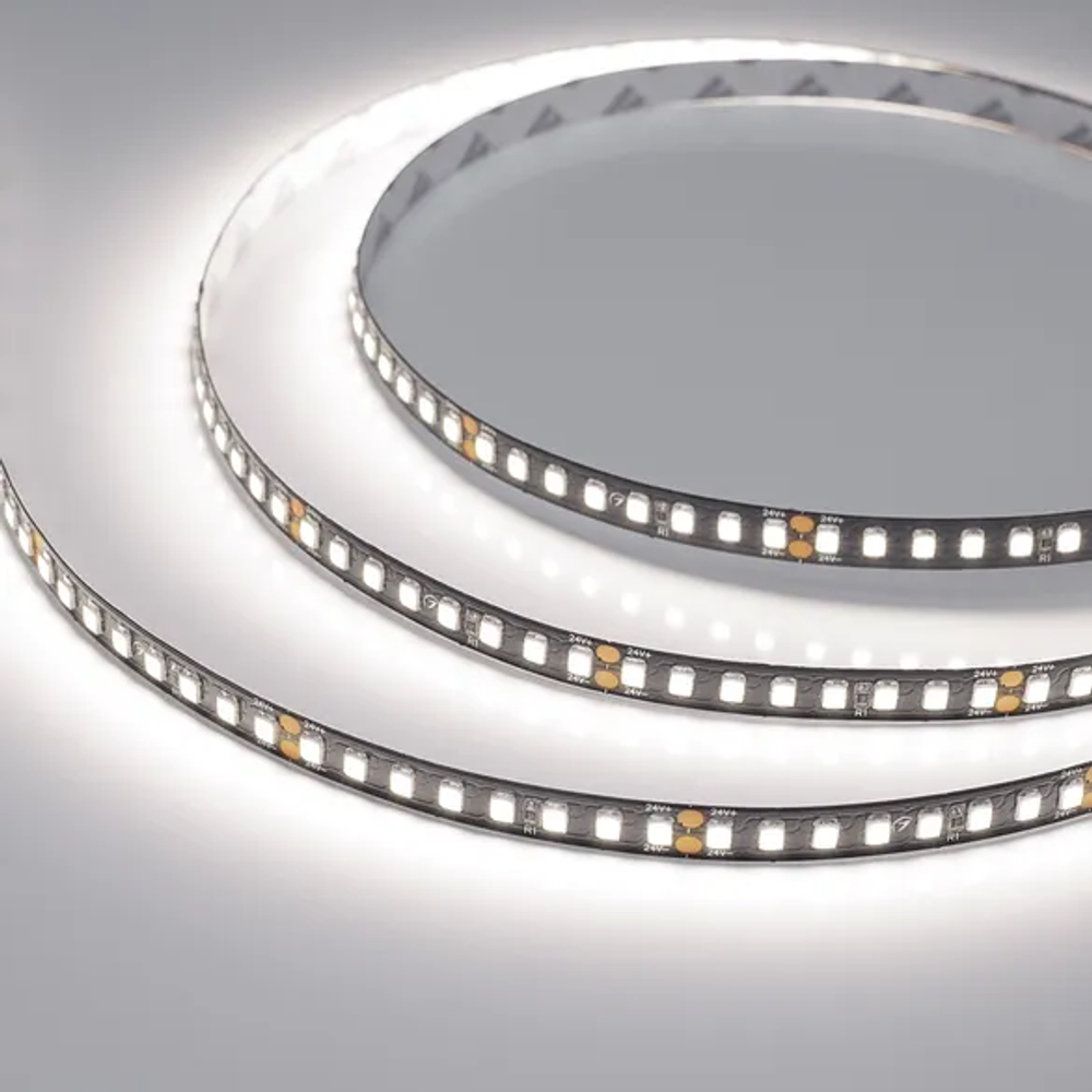 Светодиодная лента RT-A160-BLACK-8mm 24V Day4000 (12 W/m, IP20, 5m) (Arlight, -) 029427(2)