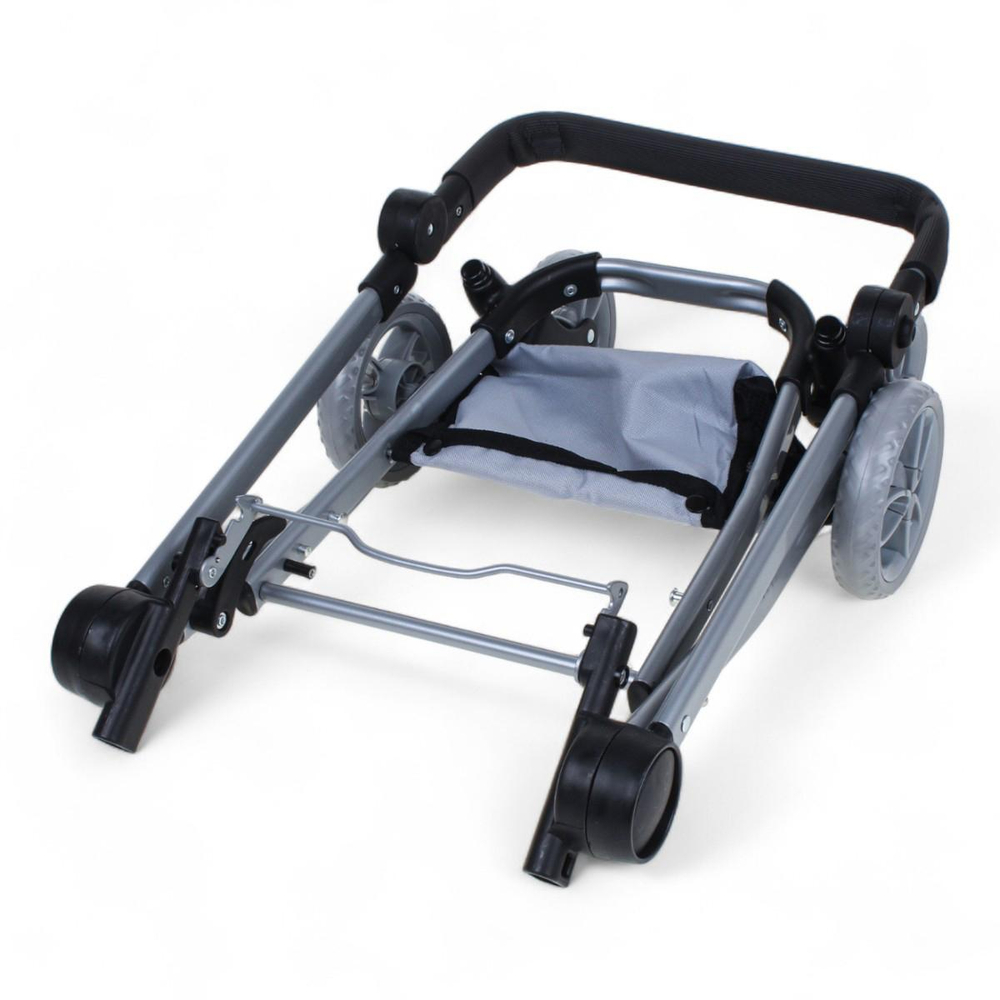 Коляска-трансформер д/кукол 53,5*35,5*63см. 2 колеса вращ, коробка FL9192