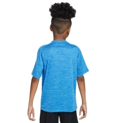 Детская теннисная футболка Nike Boys Multi Dri-FIT Short-Sleeve - light photo blue/football blue/white