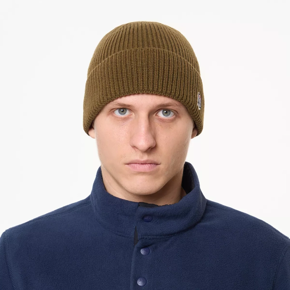 Шапка Oshhamaho Knitted Beanie Olive