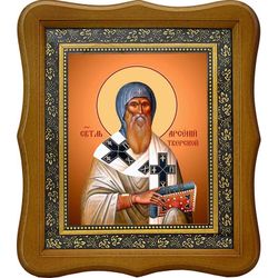 Арсений, епископ Тверской, святитель. Икона на холсте.