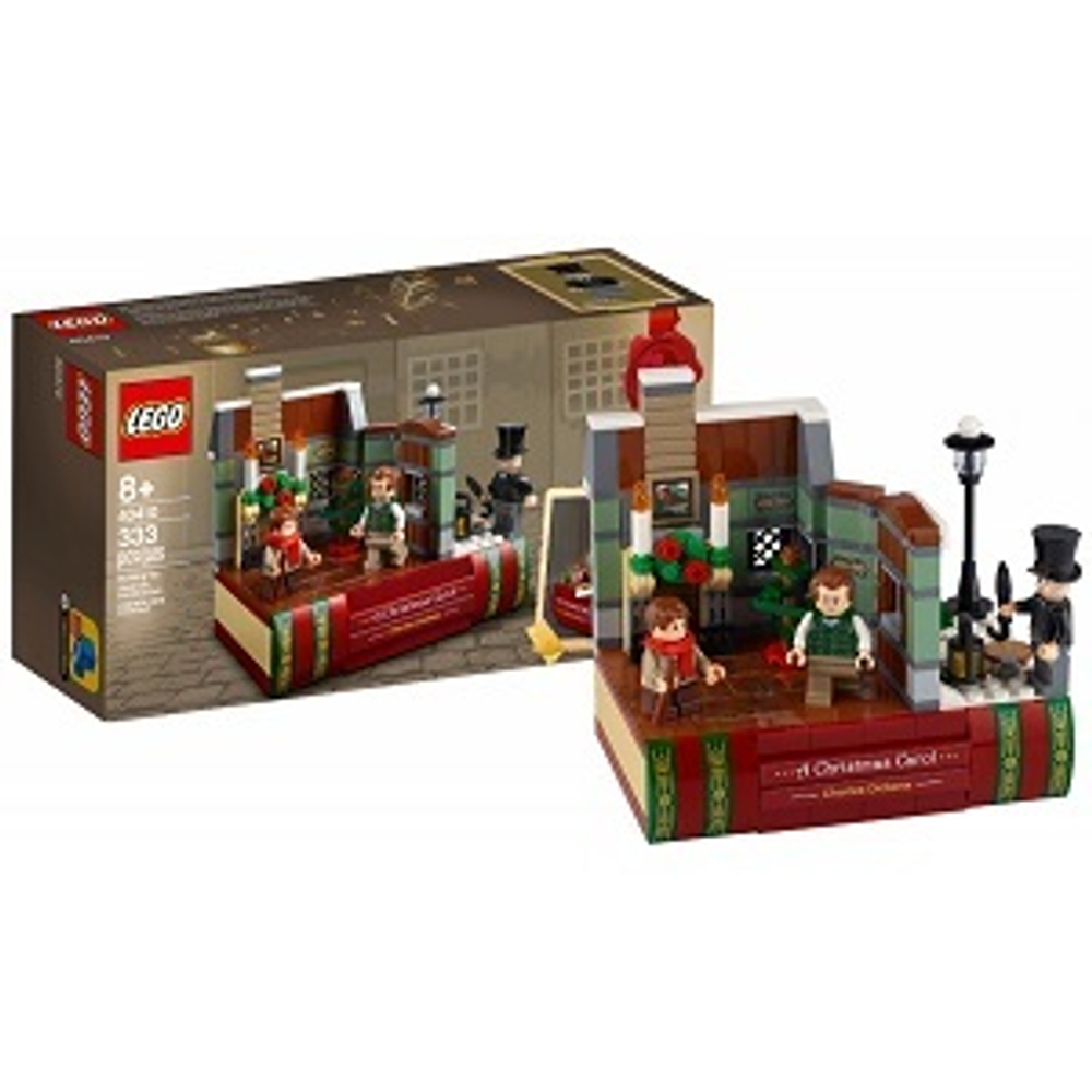 Конструктор LEGO Seasonal 40410 Charles Dickens Tribute, 333 деталей, 3 мини-фигурки