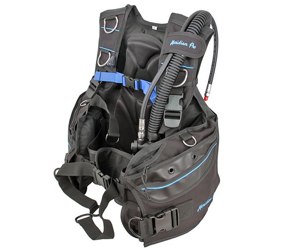 Жилет-компенсатор BCD FanDiver Меридиан Про черный/синий