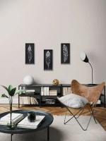 Панно на стену для интерьера 18х40 см