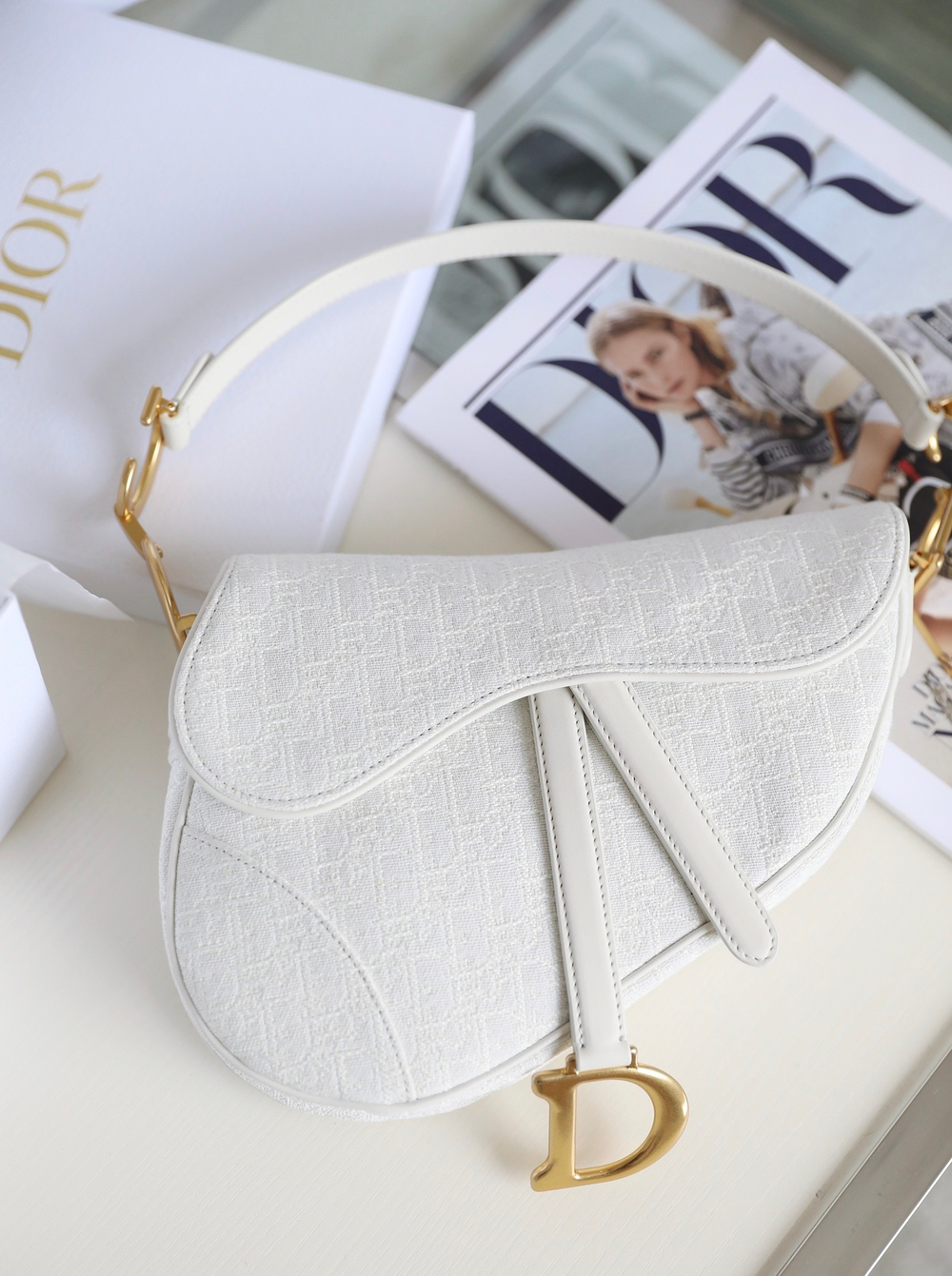 Christian Dior Saddle Bag 25 cm
