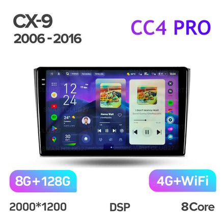 Teyes CC4 Pro 10,2" для Mitsubishi CX-9 2006-2016