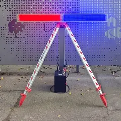 красно синяя балка