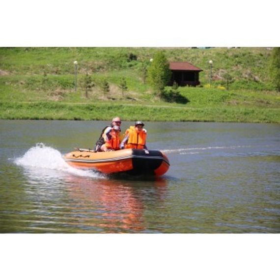 Лодка Тонар Алтай 320L (оранжевый/черный)