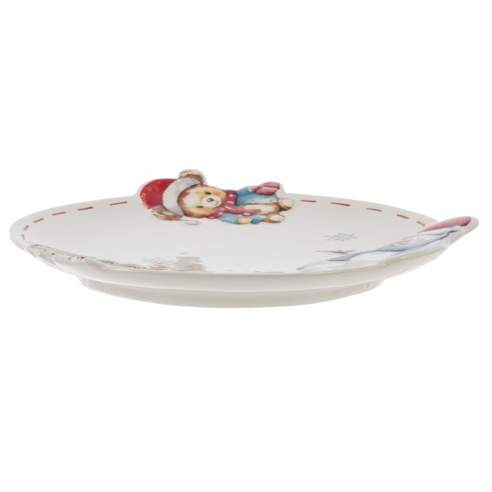 GAEM Тарелка "Веселый Новый год", L21 W21 H2 см