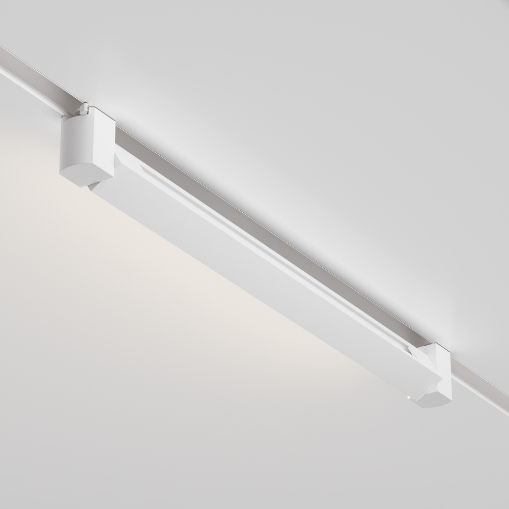 Трековый однофазный светодиодный светильник Maytoni Unity Basis Rot TR104-1-20W3K-W