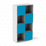 белый/синий односторонний