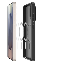 Прозрачный матовый чехол с MagSafe от Dux Ducis для Samsung Galaxy S25 Ultra, серия Yind Series Case