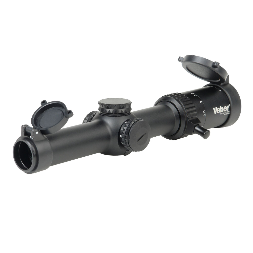 Прицел Veber Wolf 1-4х24 GB FD07 Загонник
