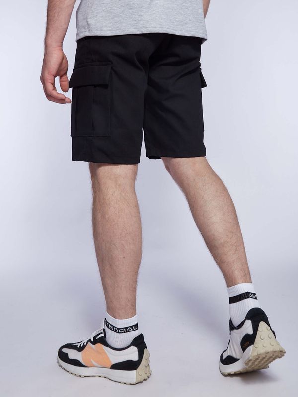 Шорты Cargo Черные - фото 3