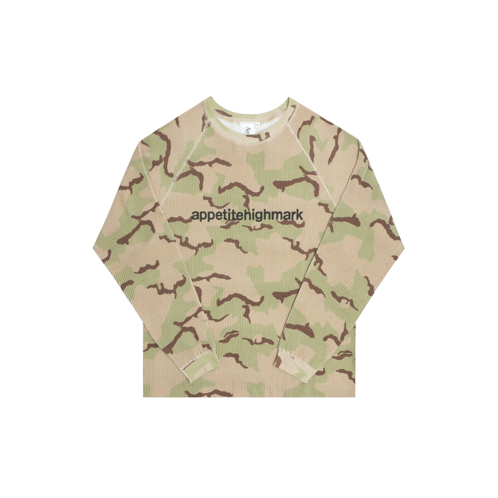 Лонгслив Appetite Waffle Longsleeve "Camo"