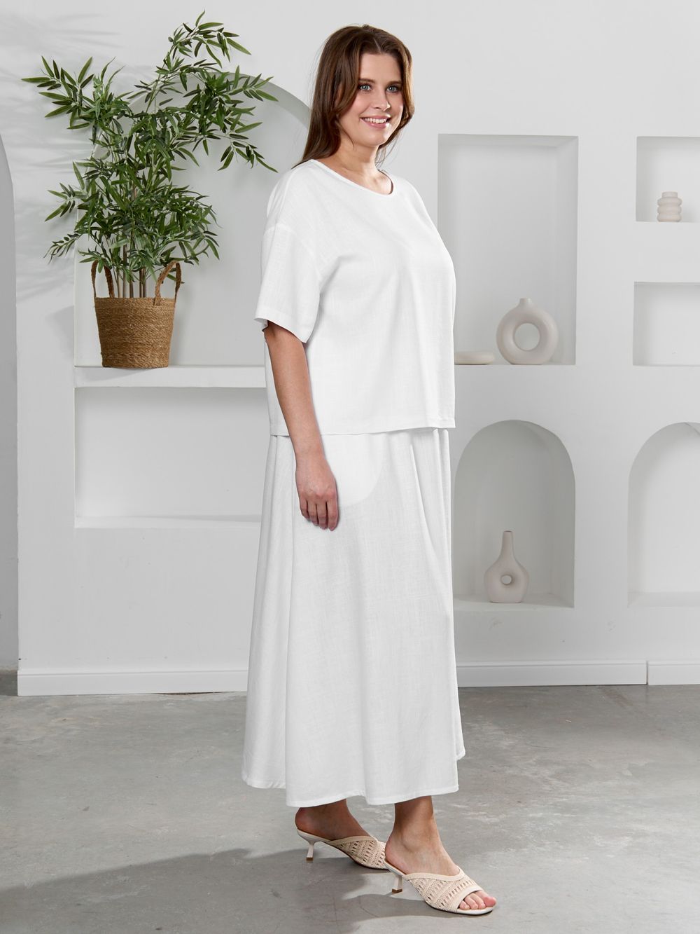 Блузка Камео-4 Виотекс БЕЛЫЙ