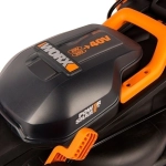WORX WG779E.1 аккумуляторная газонокосилка (2 x 4 Ач, ЗУ)
