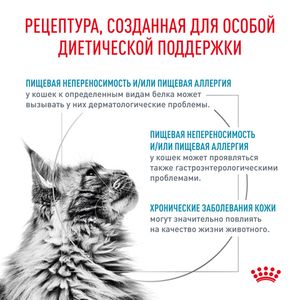 Корм для кошек, Royal Canin Hypoallergenic DR25 Feline, при пищевой аллергии/непереносимости